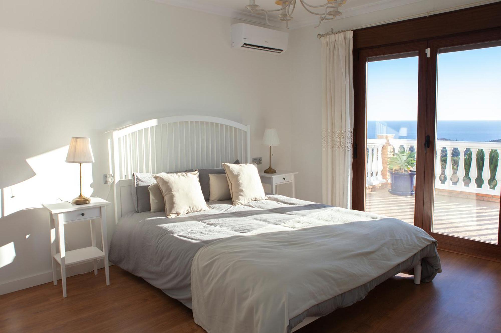 El Palomar Azul With Pool And Sea View Villa Benajarafe