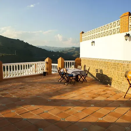 Villa El Palomar Azul With Pool And Sea View Benajarafe Exterior photo